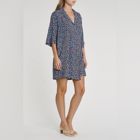 Pistola Fiona Star Print Wrap Dress XS - Picture 2 of 7